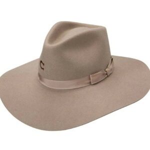 Chic Beige Women's Fedora Hat